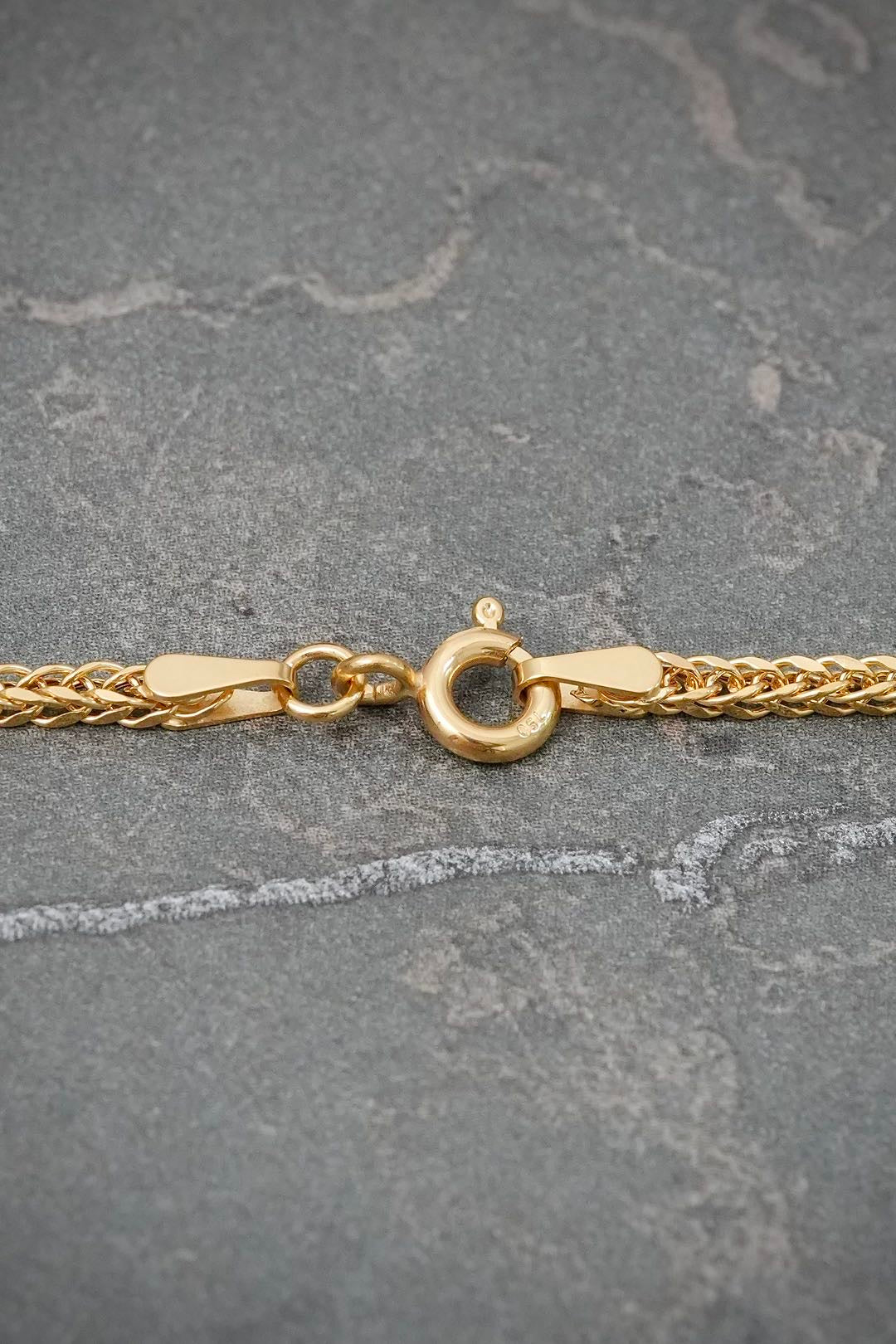 Cadena Franco 3.05gr / 50cm / 2mm — Oro Amarillo