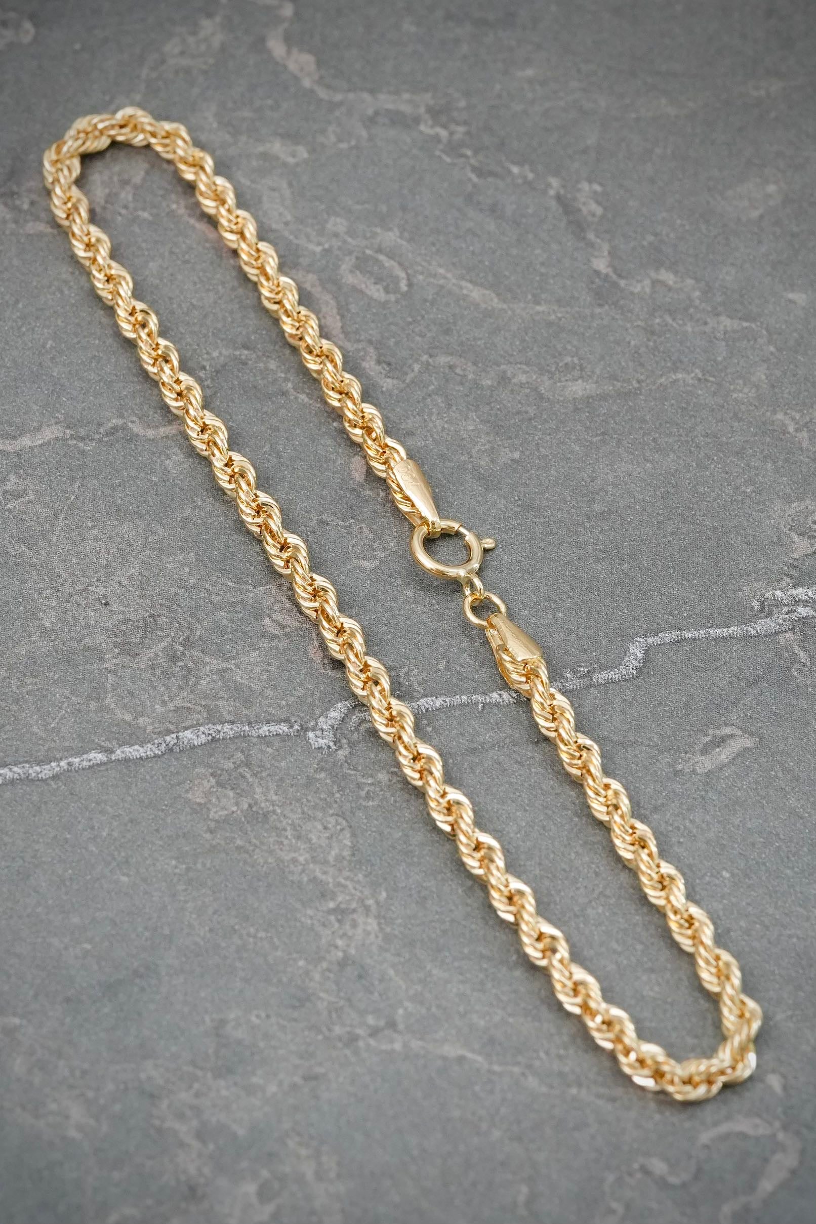 Pulso Lazo 1.55gr / 19.5cm / 2.8mm — Oro Amarillo