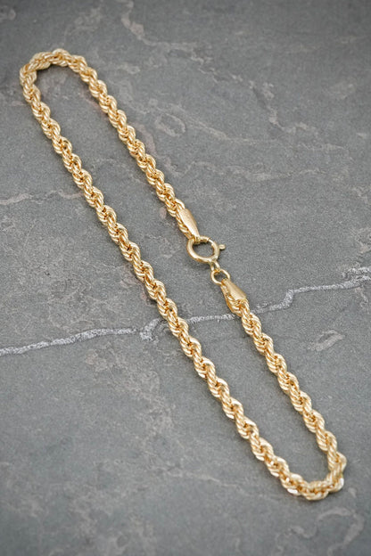 Pulso Lazo 1.55gr / 19.5cm / 2.8mm — Oro Amarillo