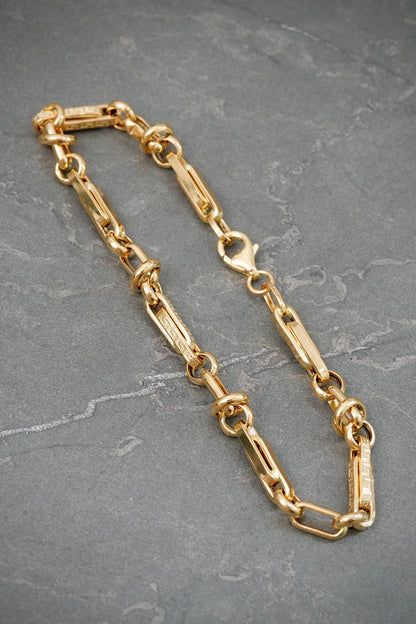 Pulso Medusa 5.2gr / 21.5cm / 4.2mm — Oro Amarillo