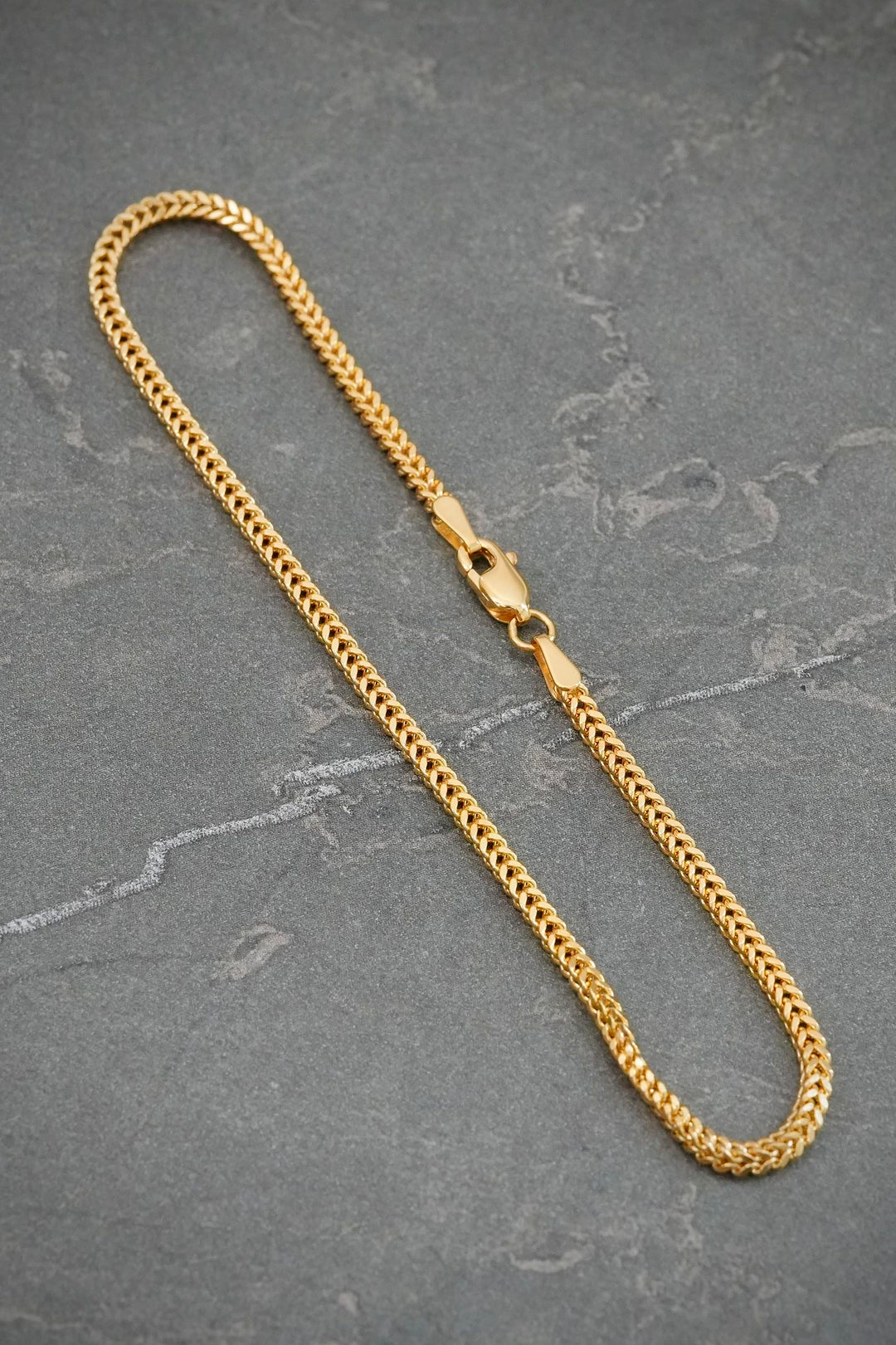 Pulso Franco 1.8gr / 19cm / 1.8mm — Oro Amarillo