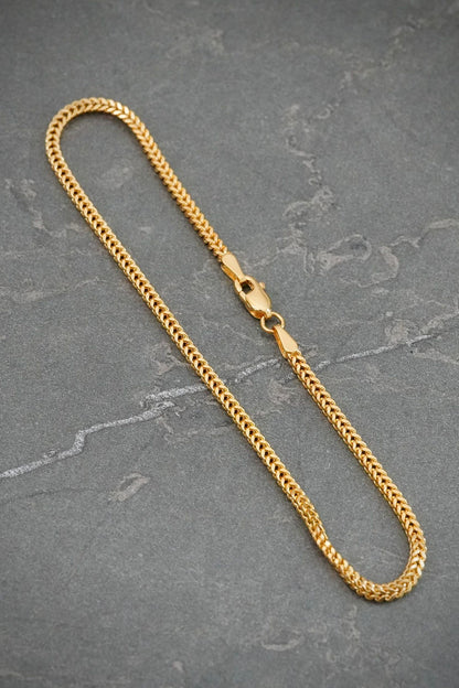 Pulso Franco 1.8gr / 19cm / 1.8mm — Oro Amarillo