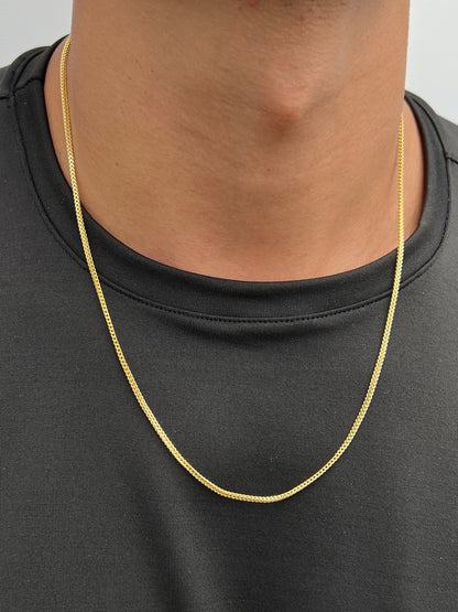 Cadena franco 6.1gr / Largo 60cm / Oro Amarillo italy +3 M