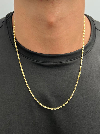 Cadena escalera 7gr / Largo 60cm / Oro Amarillo italy +3 M