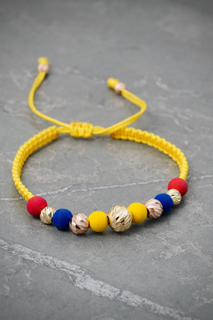 Pulsera Tricolor 1.15gr  — Dos Oros