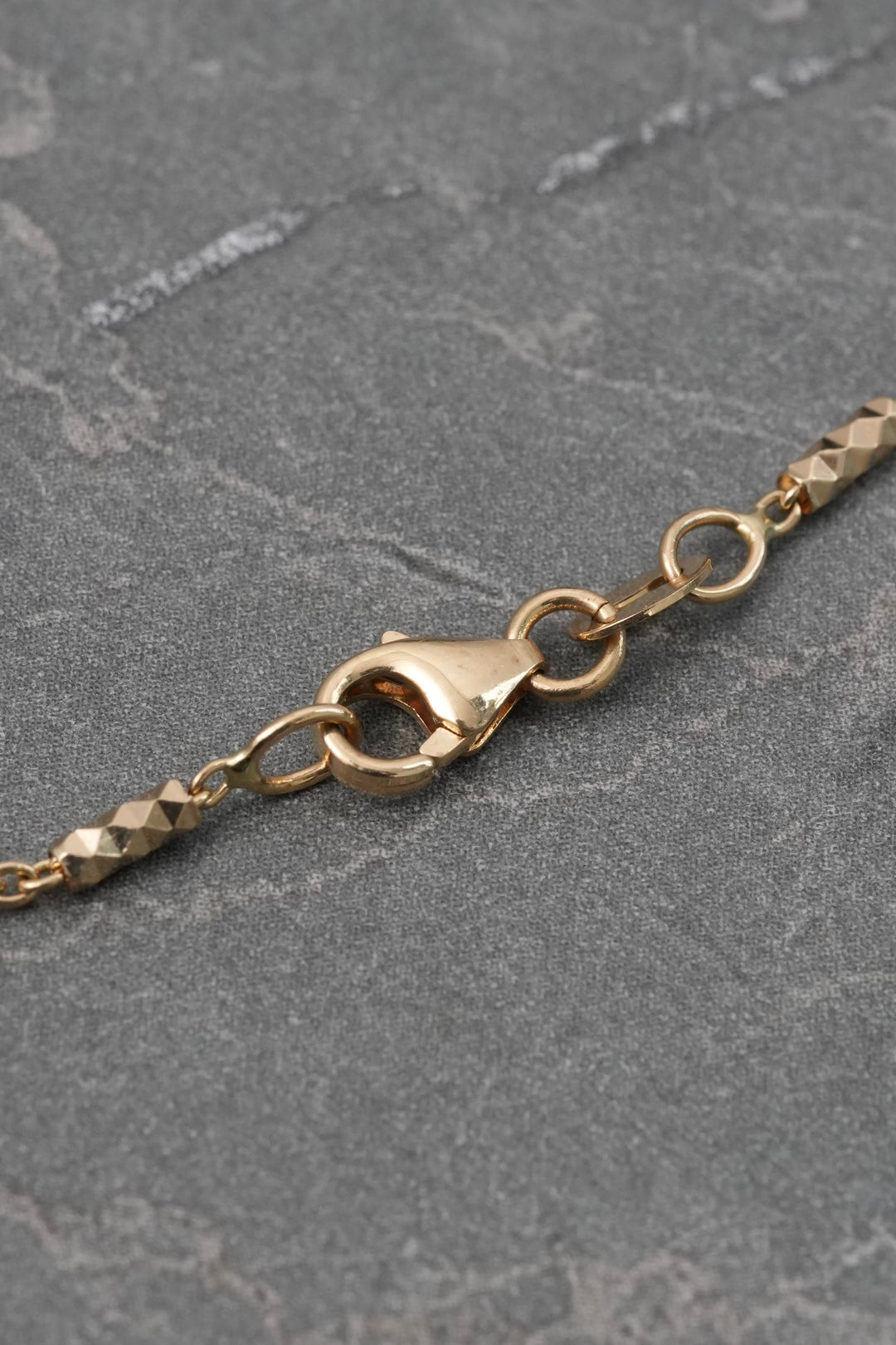 Cadena Lucky Clover Diamantada 14.2gr / 55cm / 14.1mm — Oro Amarillo