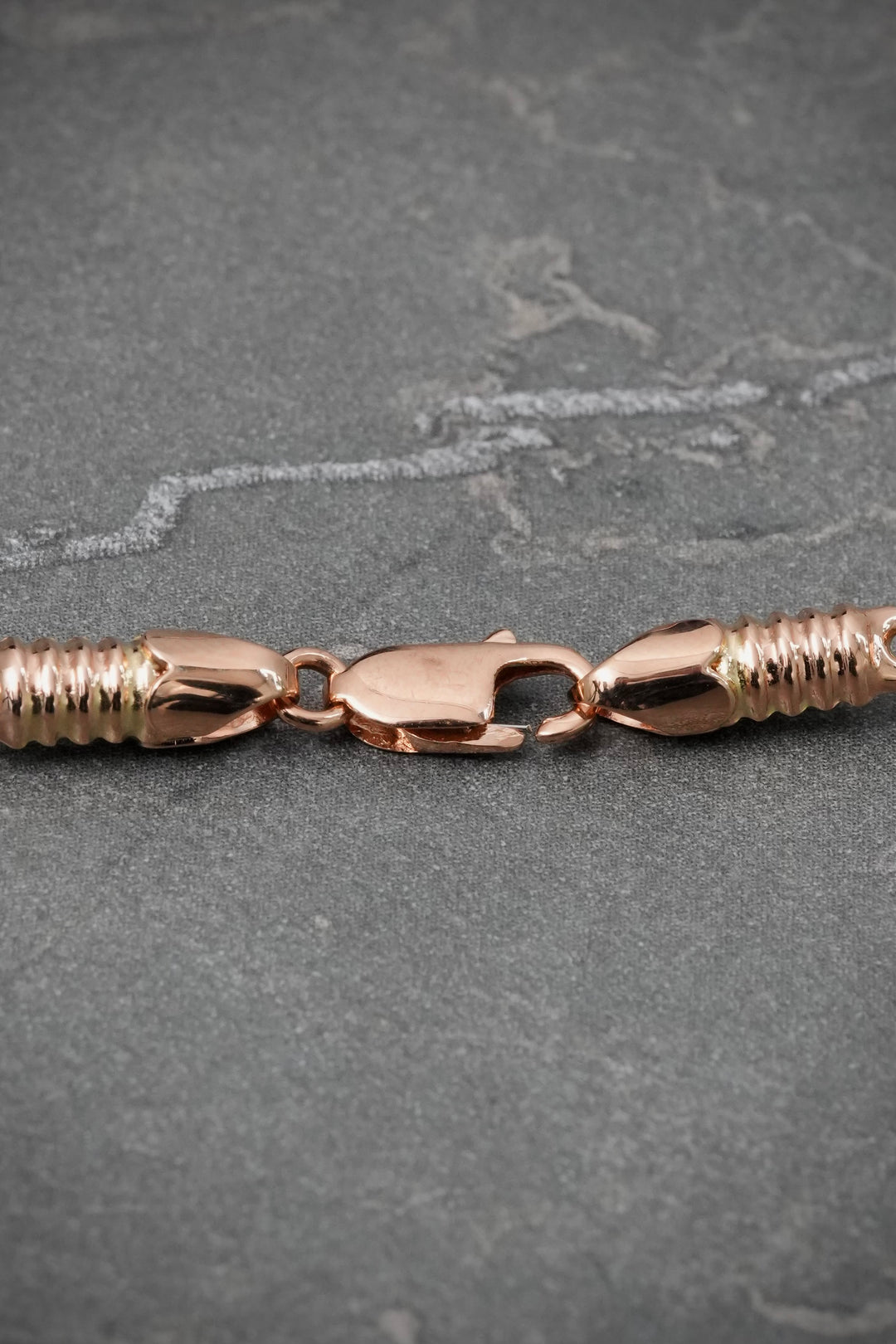 Cadena Rustica 10.75gr / 70cm / 3.6mm — Oro Rosado