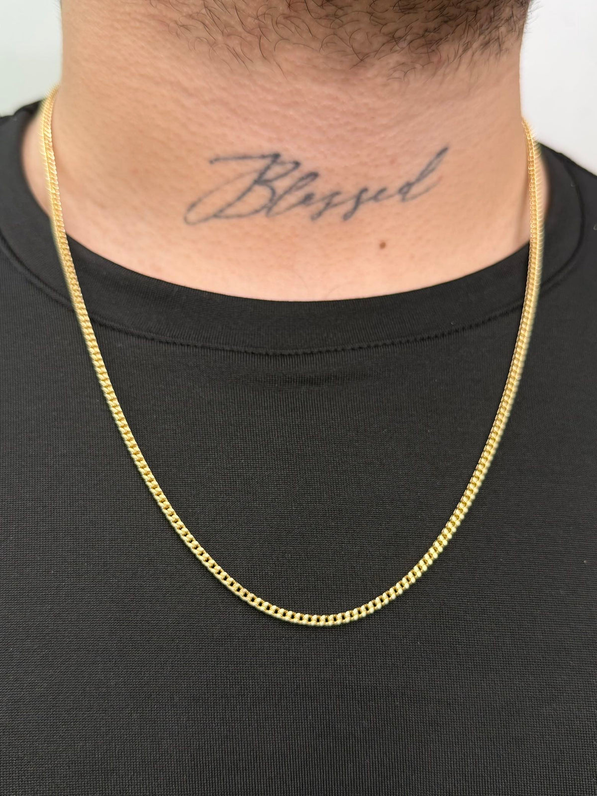 Cadena Franco 10.2gr / 60cm / 2.6mm — Oro Amarillo