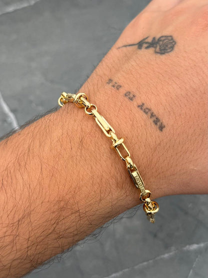 Pulso Medusa 5.2gr / 21.5cm / 4.2mm — Oro Amarillo