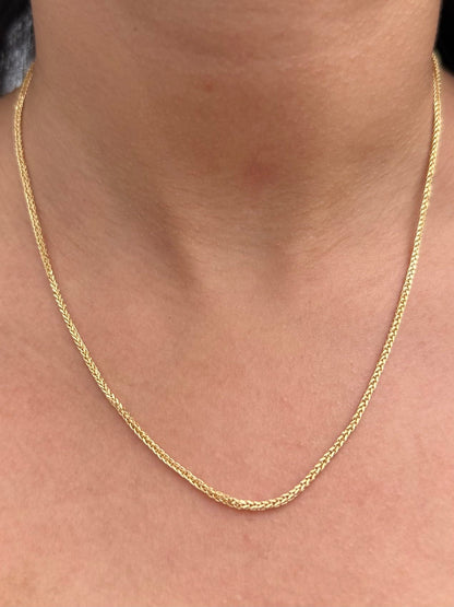 Cadena Franco 4.85gr / 45cm / 2.1mm — Oro Amarillo