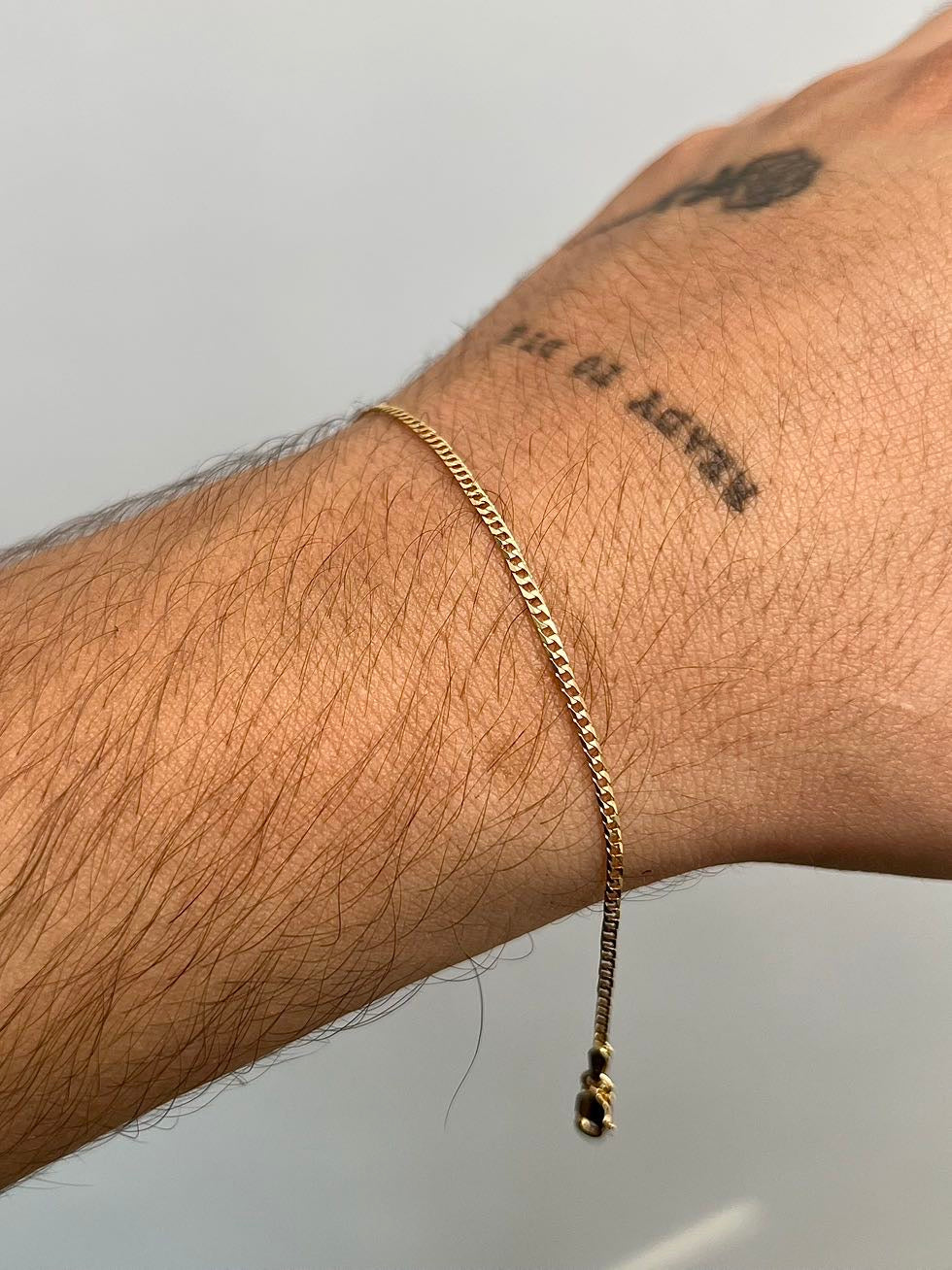 Pulso pancer 1.3gr / Largo 18.5cm / Oro Amarillo italy cte M