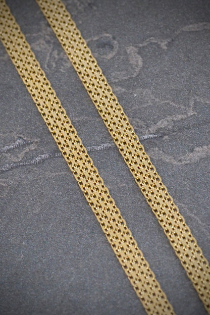 Cadena china 4.4gr / Largo 50cm / Oro Amarillo italy cte M