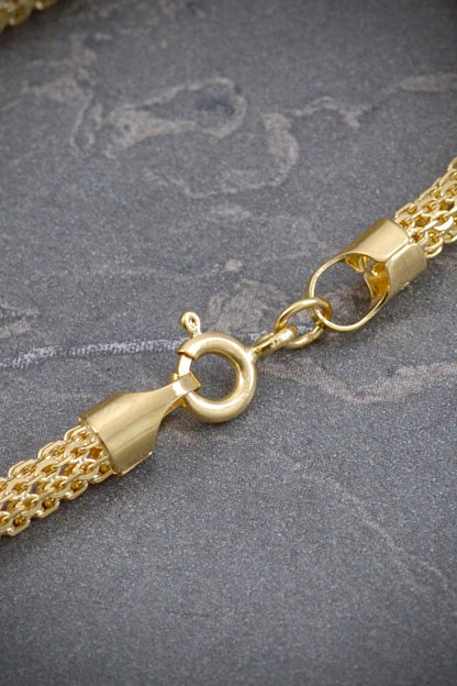 Pulso cola de raton 6.1gr / Largo 19cm / Oro Amarillo italy +3 M