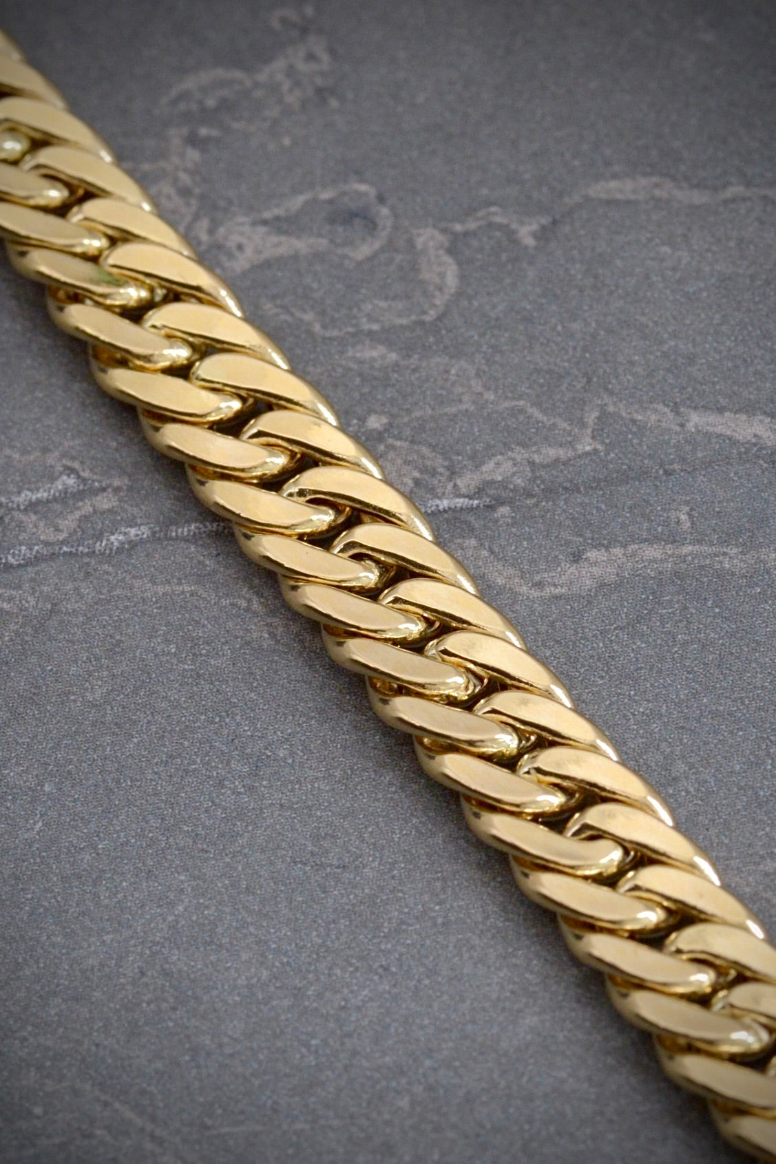 Pulso cubano 7gr / Largo 22cm / Oro Amarillo italy cte B