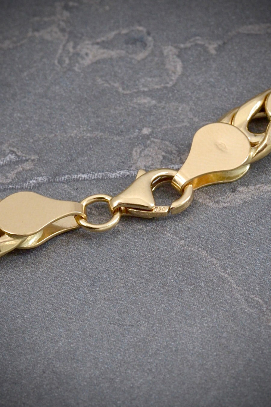 Pulso cubano 7gr / Largo 22cm / Oro Amarillo italy cte B