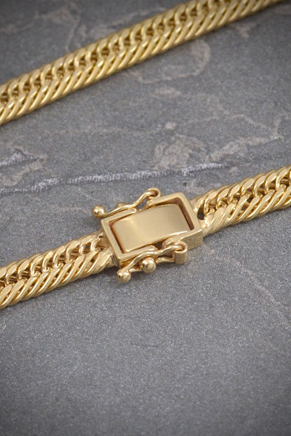 Pulso espiga 4.1gr / Largo 20cm / Oro Amarillo italy +3 M