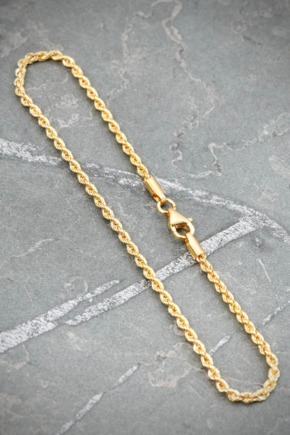 Pulso Lazo 1.7gr / 20cm / 2.1mm — Oro Amarillo