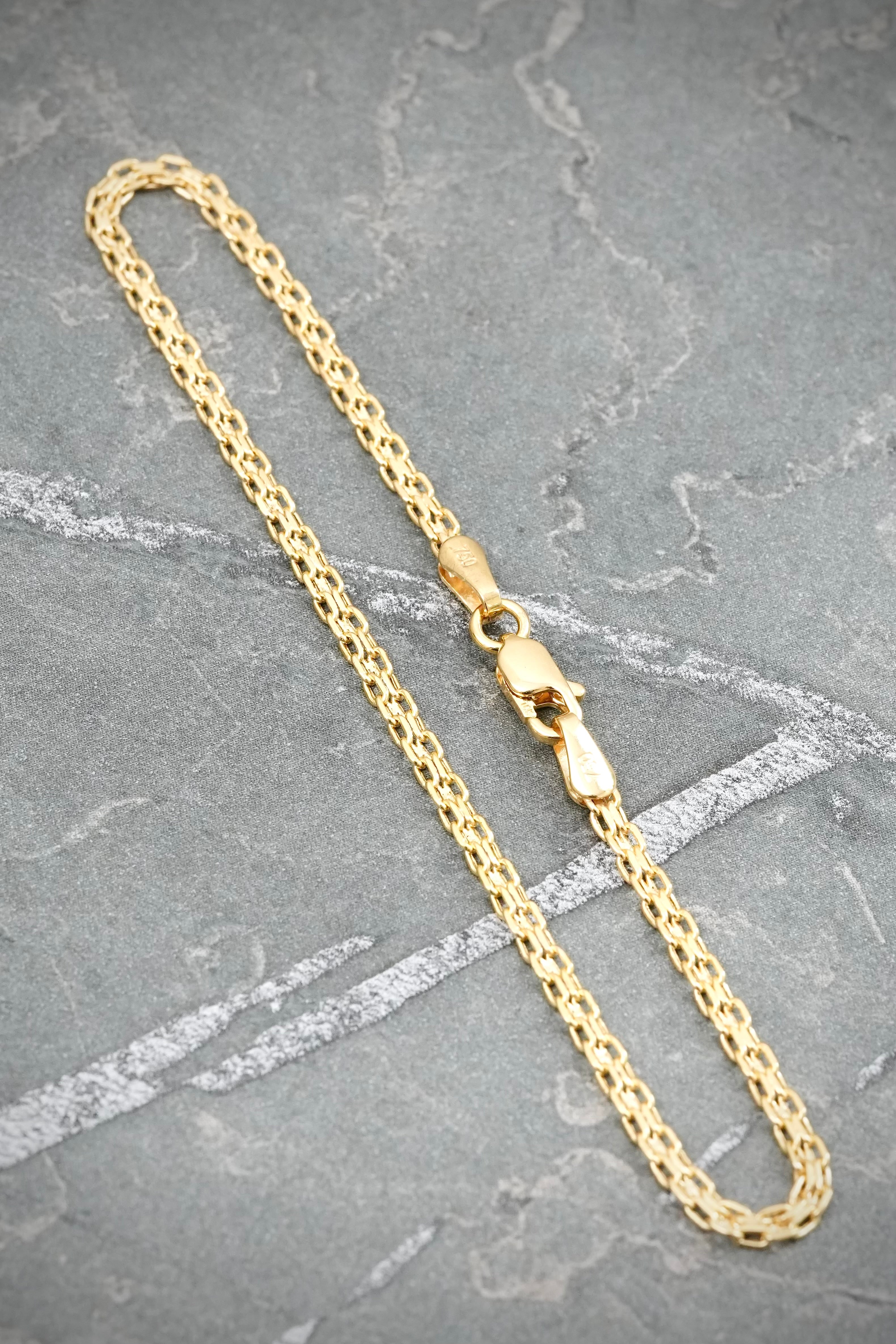 Pulso Chino 1.45gr / 18.5cm / 2.2mm — Oro Amarillo