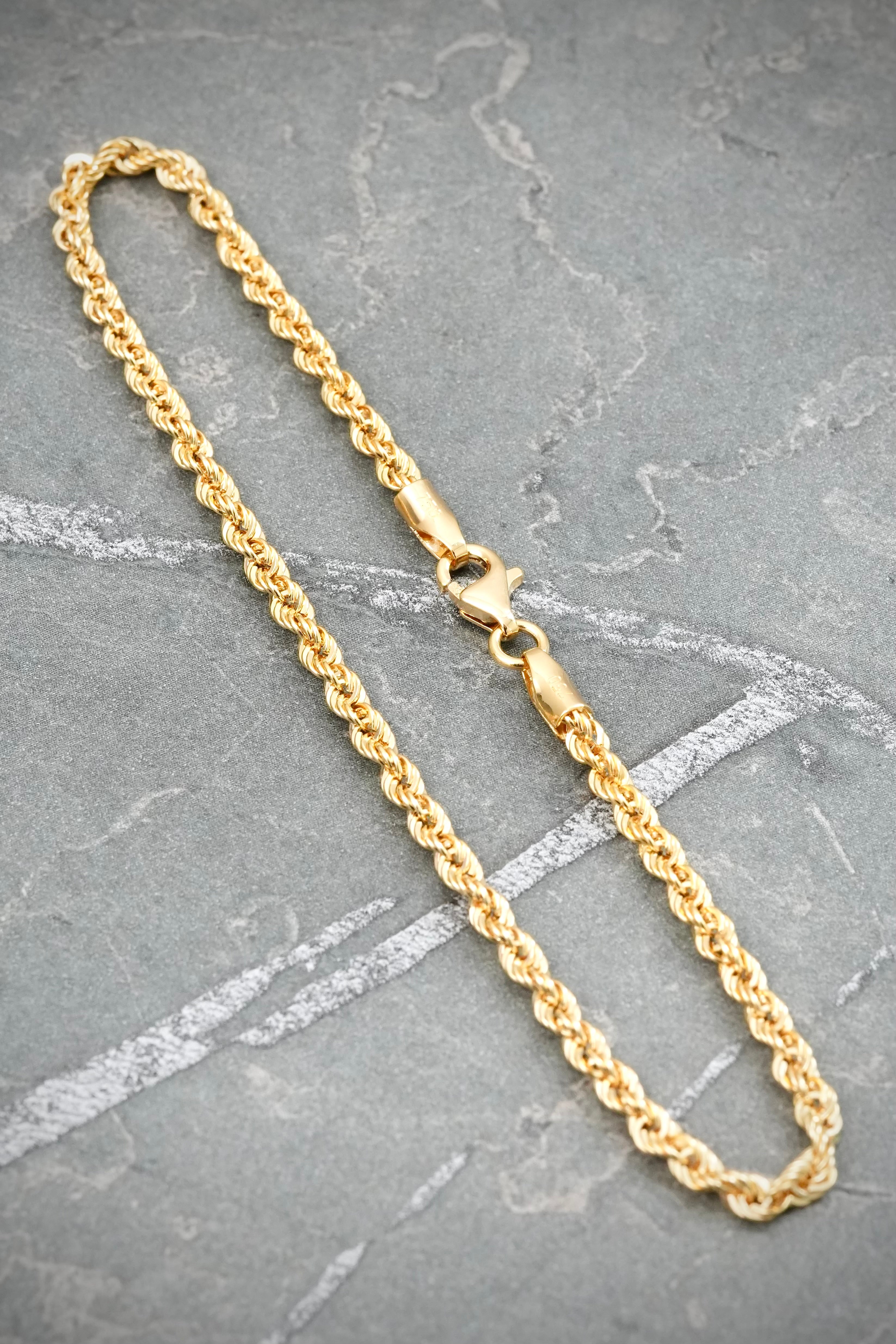 Pulso Lazo 2.05gr / 20cm / 2.7mm — Oro Amarillo