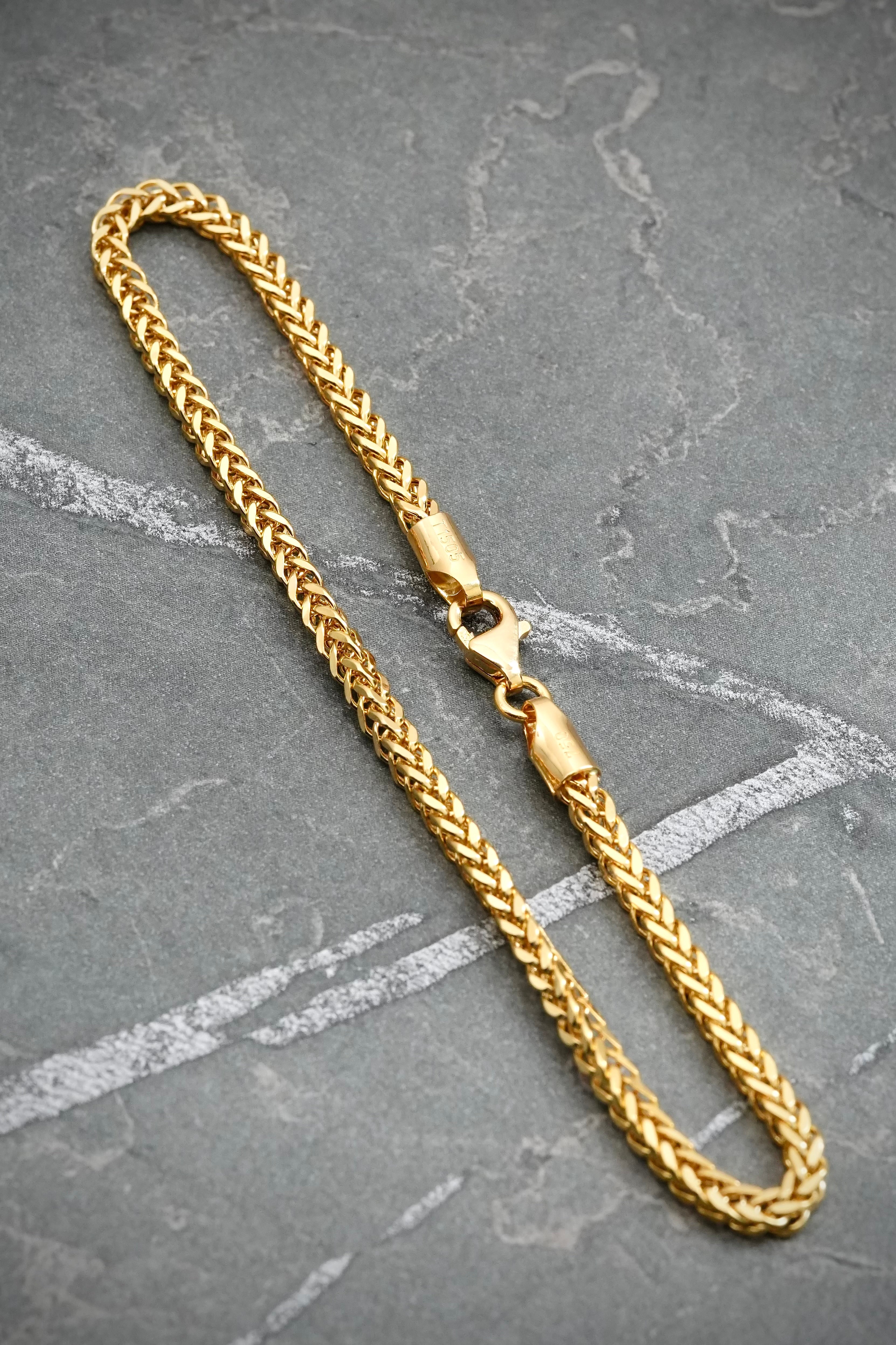 Pulso Franco 3.2gr / 19cm / 2.2mm — Oro Amarillo