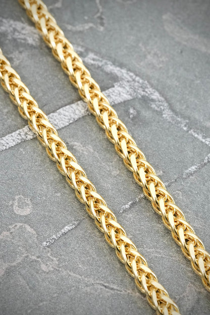 Cadena Franco 10.75gr / 65cm / 2.4mm — Oro Amarillo
