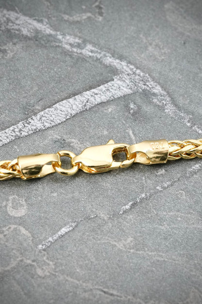 Cadena Franco 10.8gr / 65cm / 2.4mm — Oro Amarillo