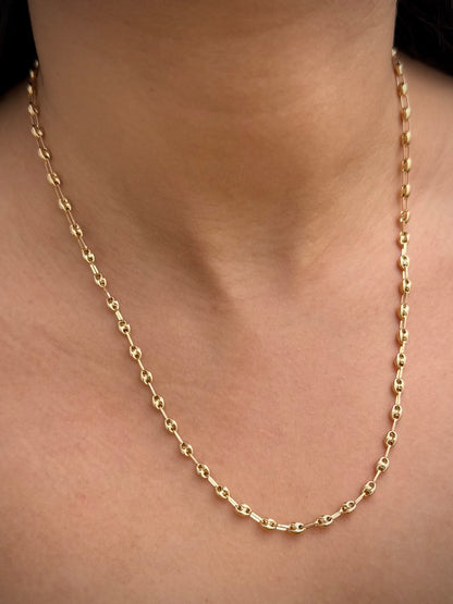 Cadena Gc 6.55gr / 50cm / 3.7mm — Oro Amarillo