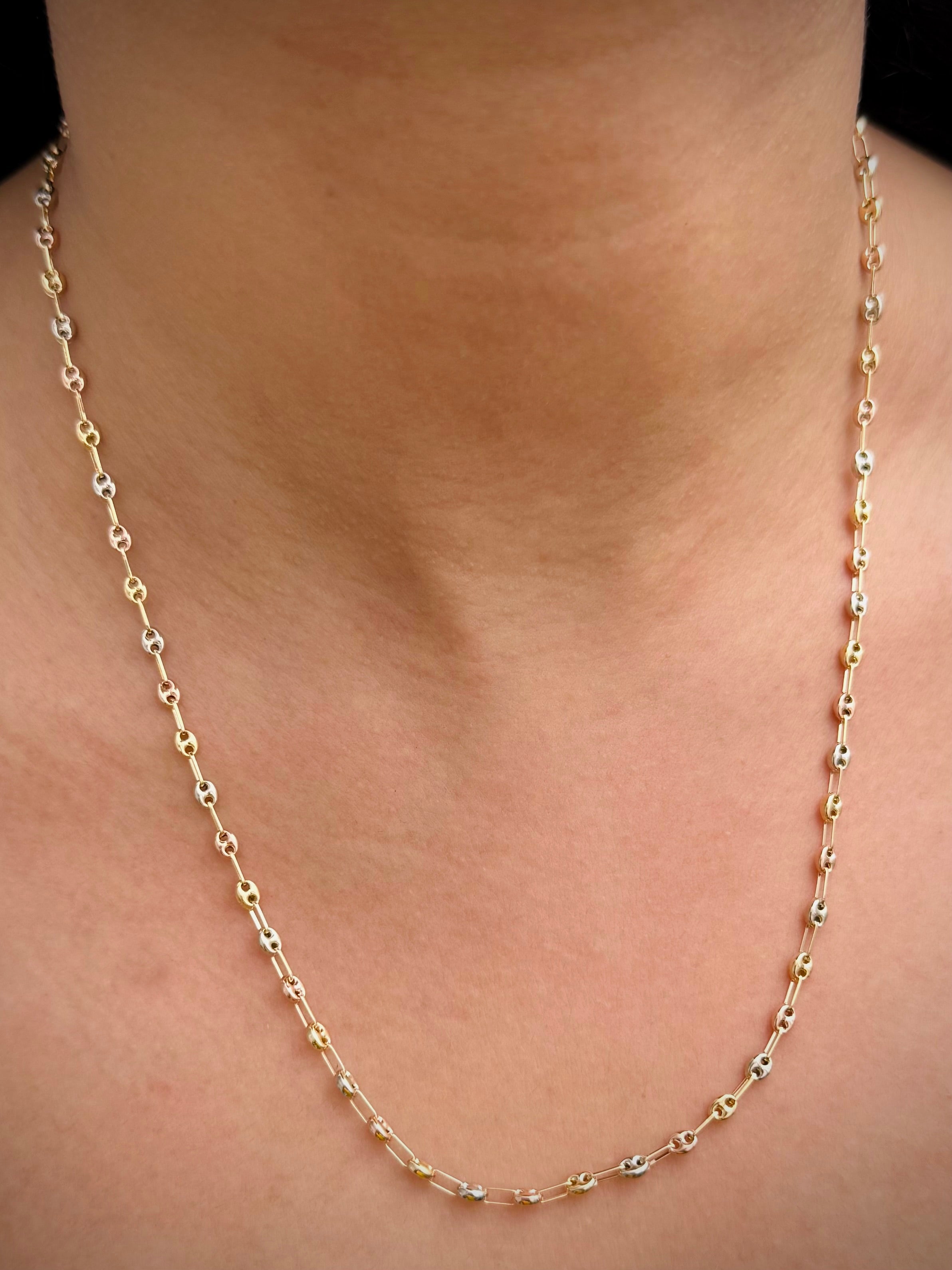 Cadena Gc 5.15gr / 50cm / 3.3mm — Tres Oros