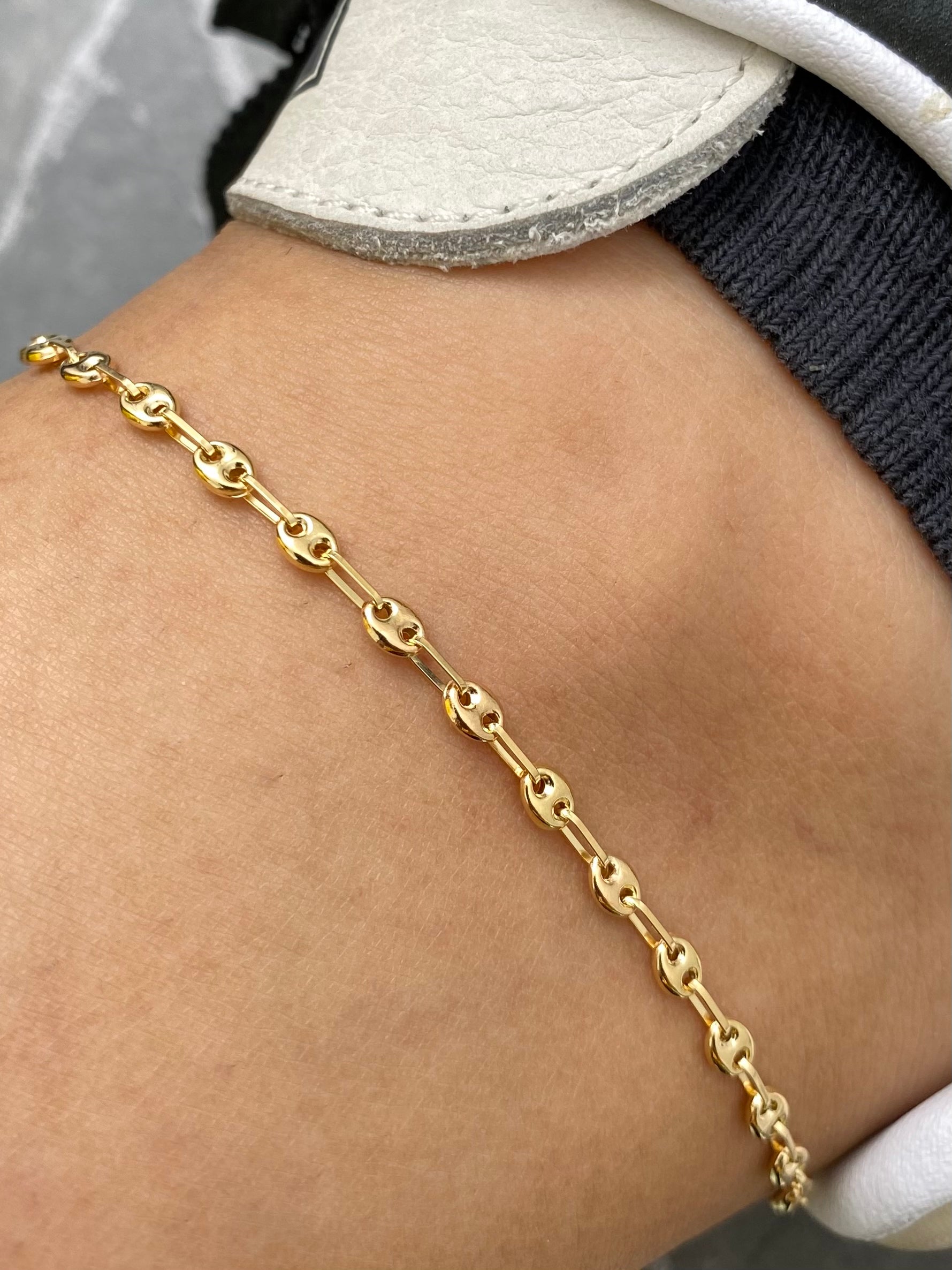Tobillera Gc 2.95gr / 26cm / 3.4mm — Oro Amarillo