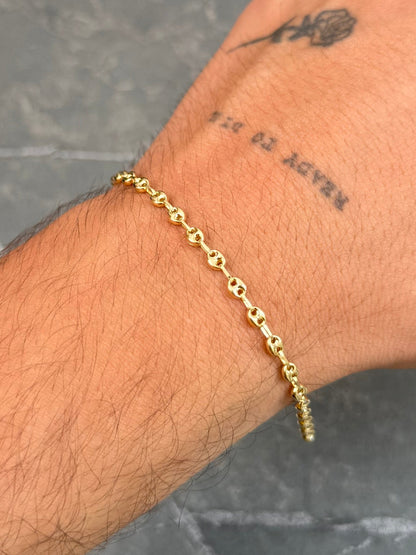 Pulso Gc 2.7gr / 19cm / 3.7mm — Oro Amarillo