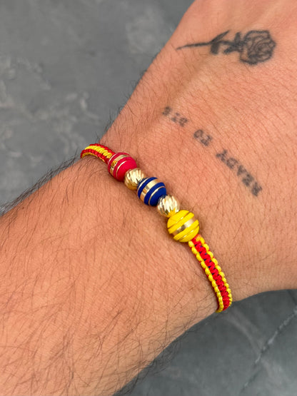 Pulsera de la Tricolor 0.5gr — Oro Amarillo