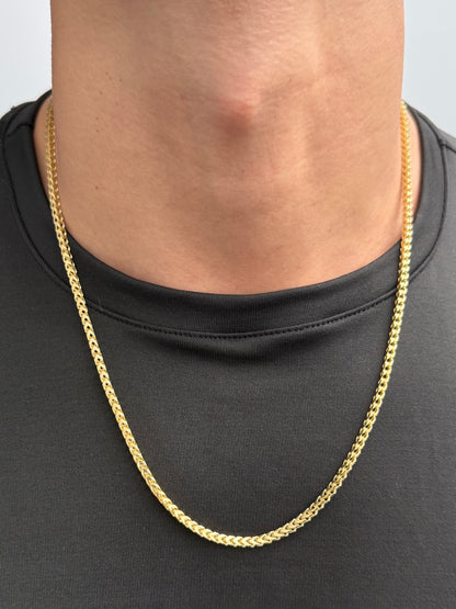 Cadena Franco 28.2gr / 60cm / 2.8mm — Oro Amarillo