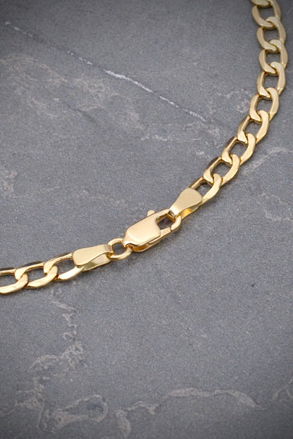 Cadena cubana 8.35gr / Largo 60cm — Oro Amarillo