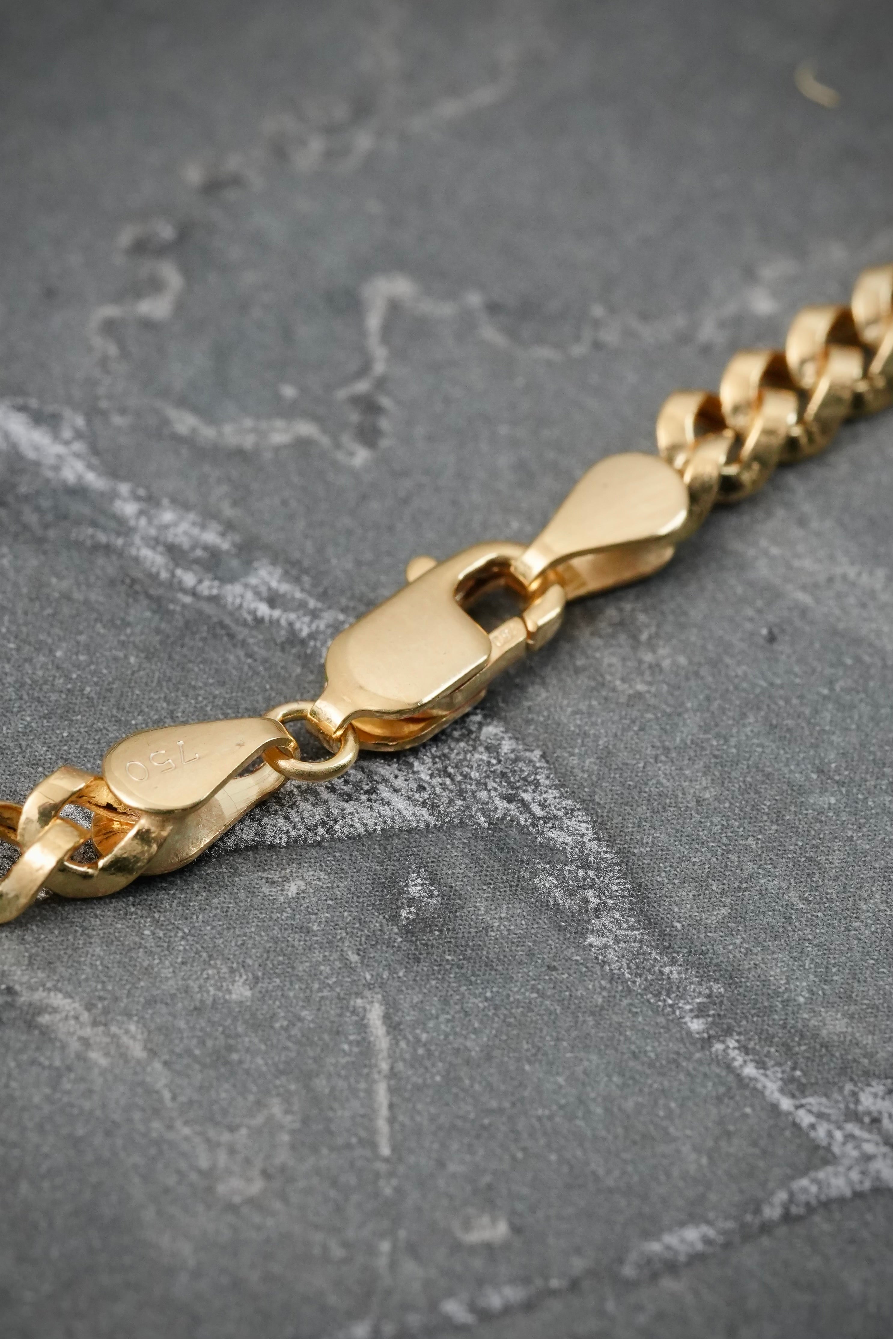 Cadena cubana especial 10.8gr / Largo 60cm — Oro Amarillo