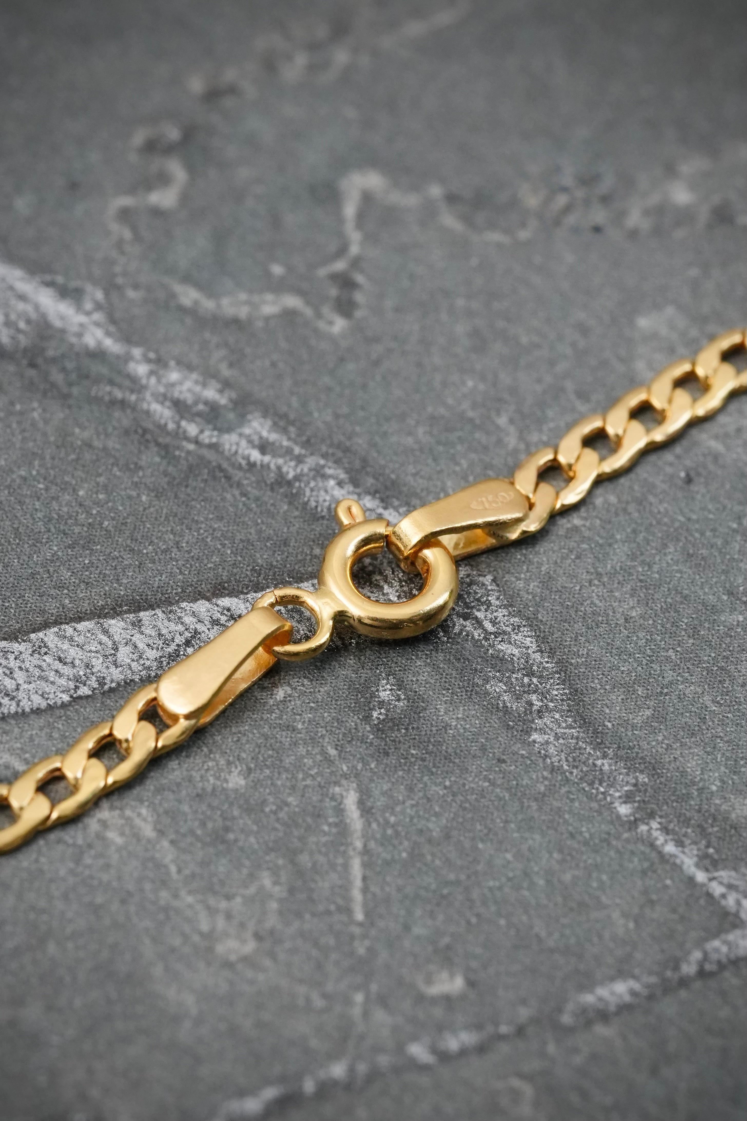 Cadena cubana 3gr / Largo 60cm / Oro Amarillo italy cte B