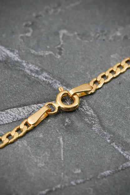 Cadena cubana 3gr / Largo 60cm / Oro Amarillo italy cte B