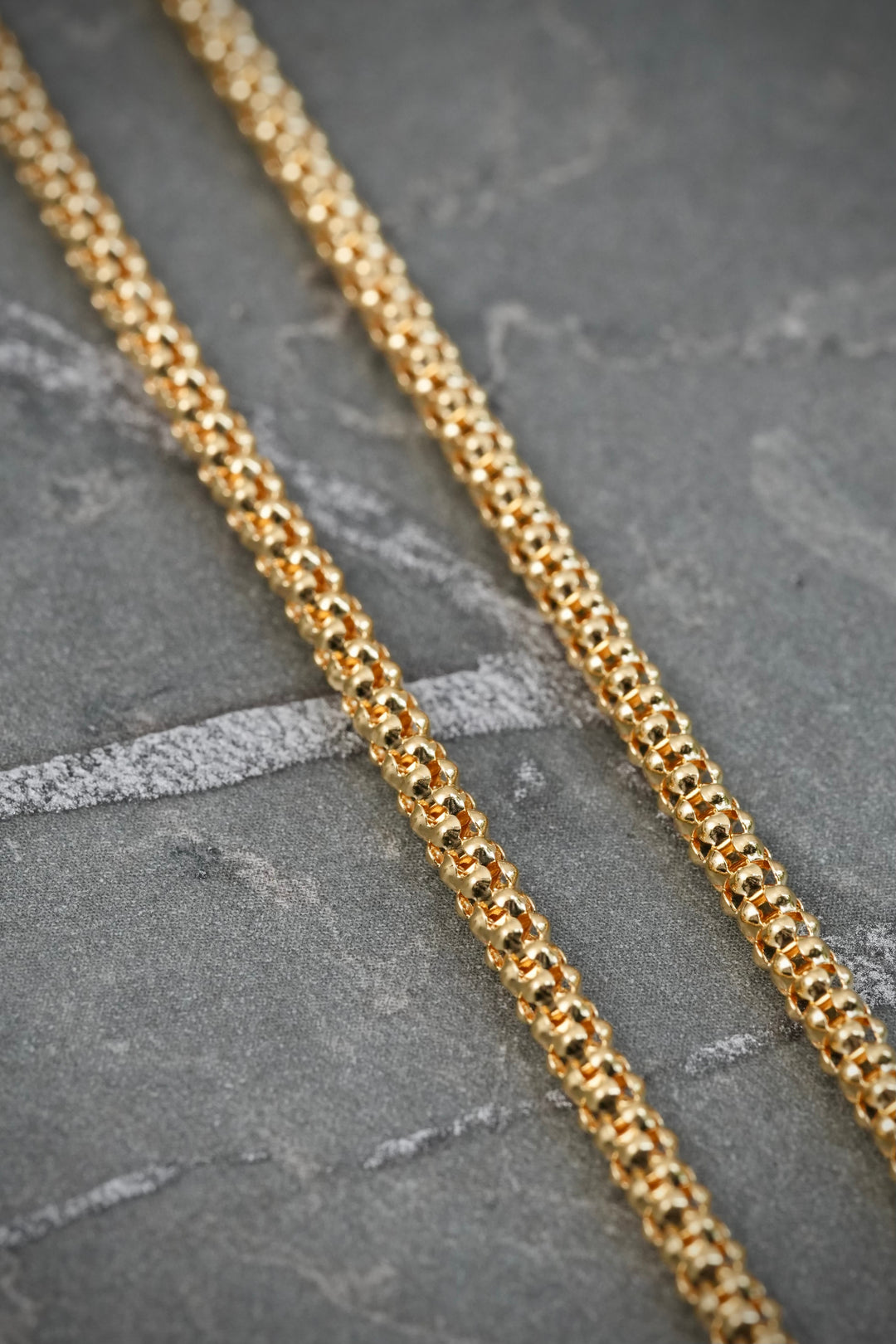 Cadena Cola de Raton. 9.9gr / Largo 60cm — Oro Amarillo