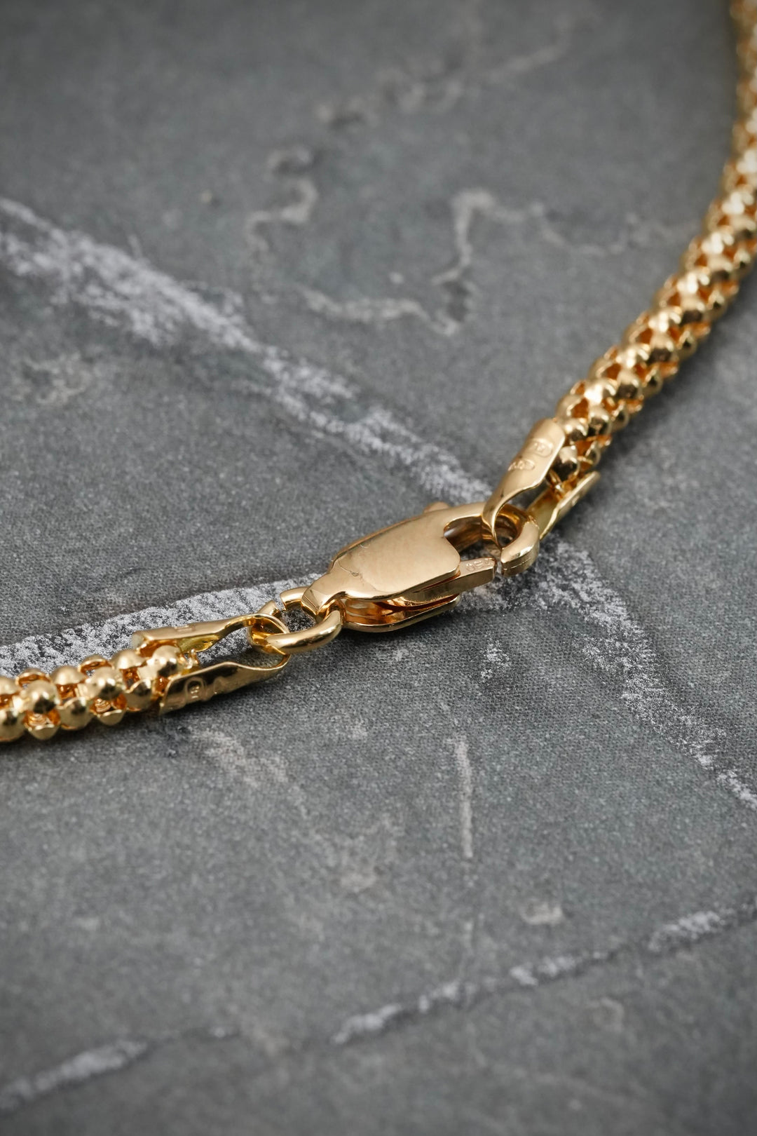 Cadena Cola de Raton. 9.75gr / Largo 60cm — Oro Amarillo