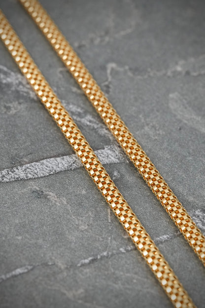 Cadena veneciana especial 9.3gr / Largo 60cm — Oro Amarillo