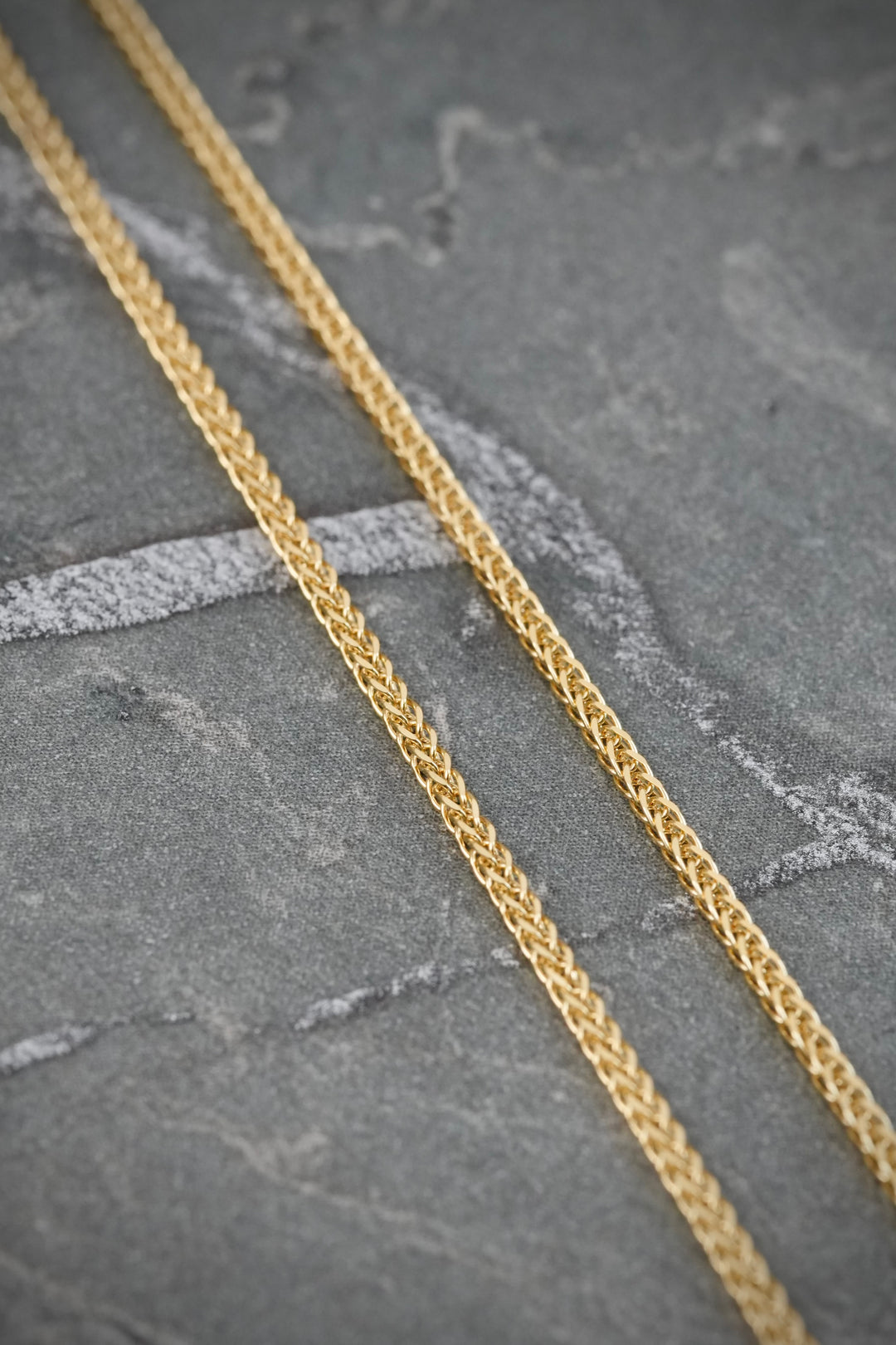 Cadena franco 2.9gr / Ancho 45cm — Oro Amarillo