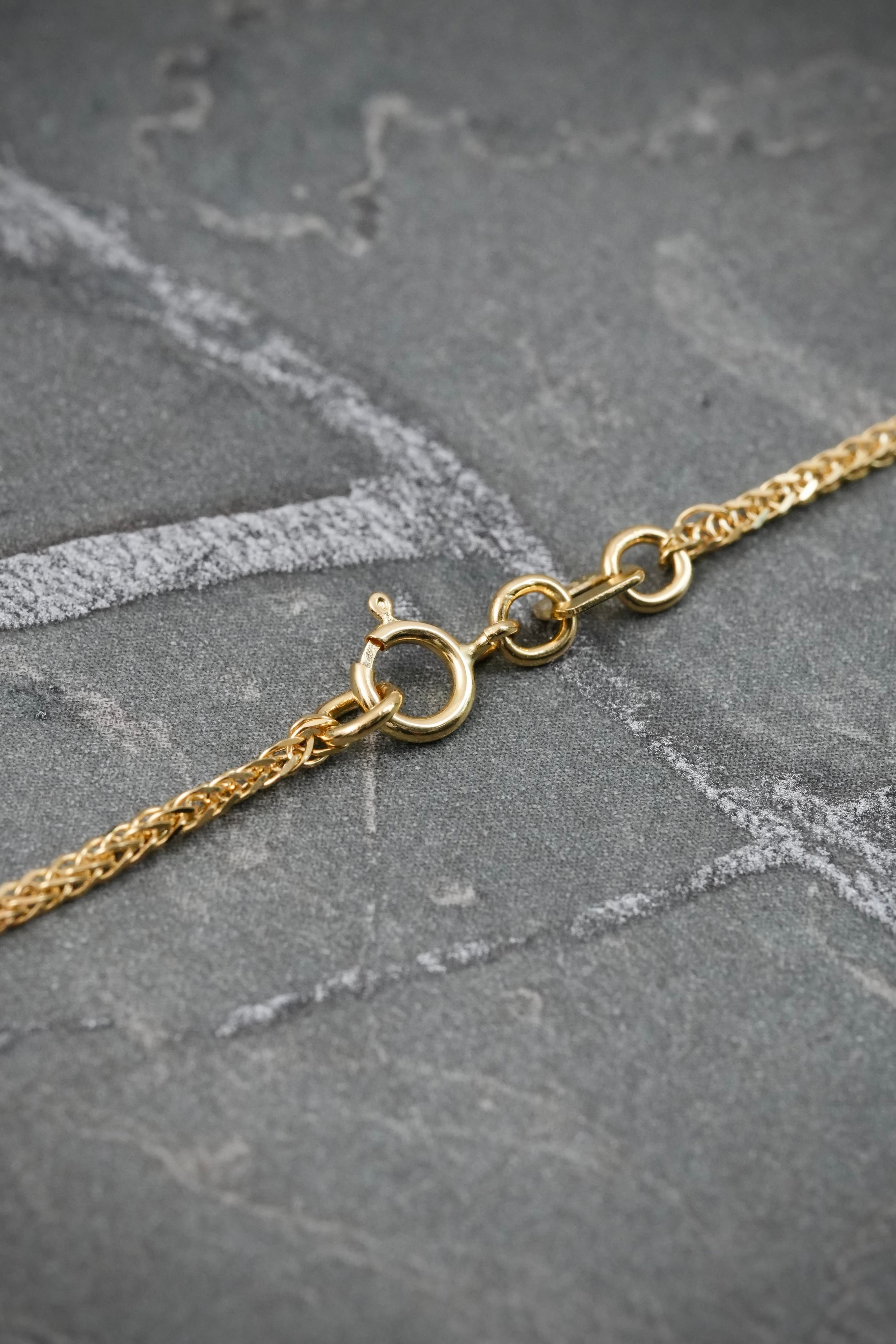 Cadena franco 2.9gr / Ancho 45cm — Oro Amarillo