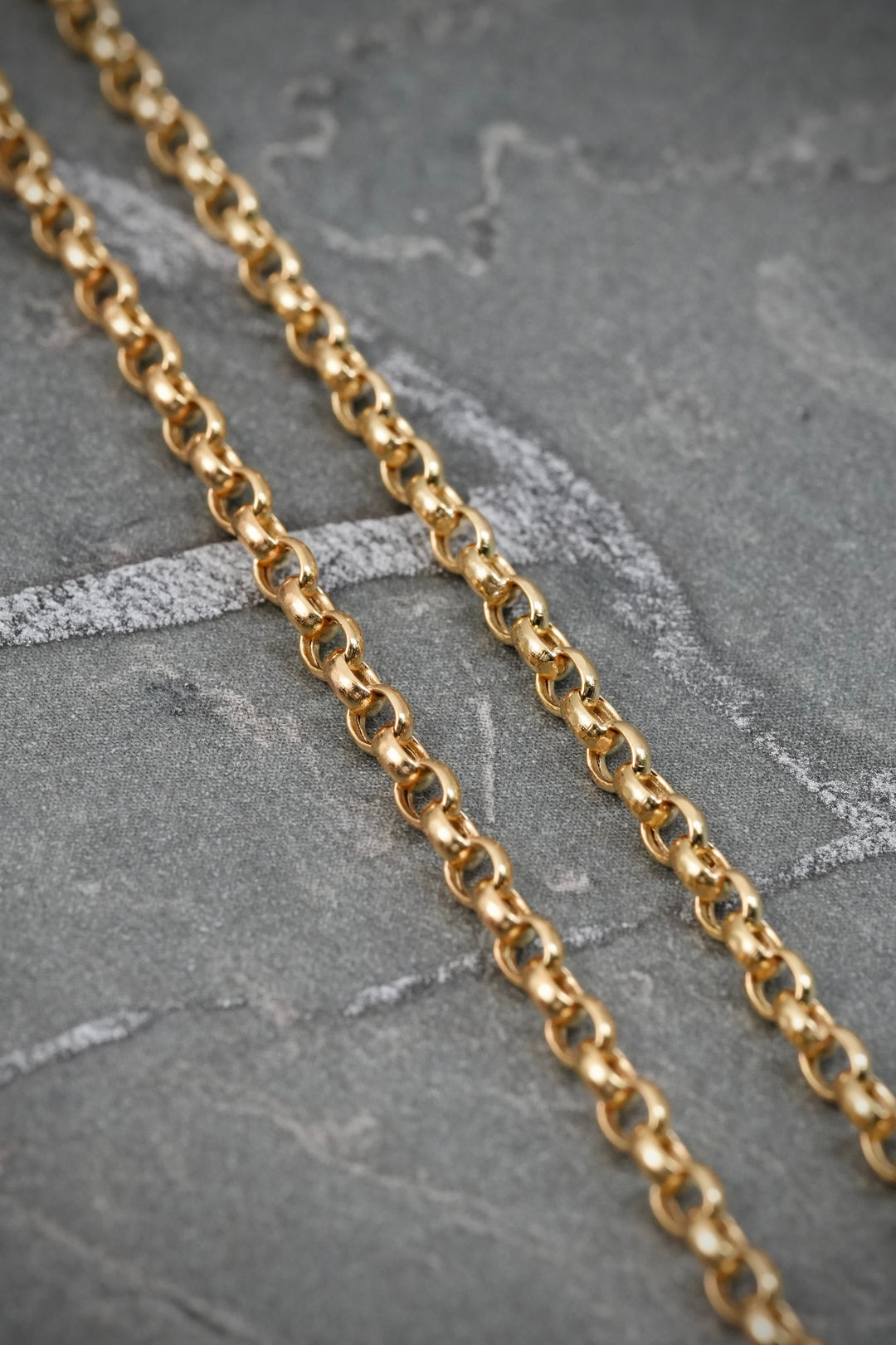 Cadena aro seguido 4.15gr / Largo 60cm — Oro Amarillo