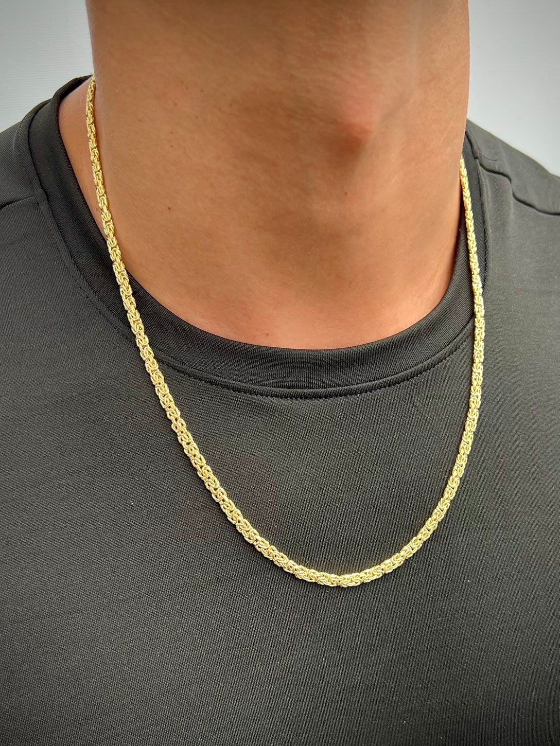 Cadena rustica 16.05gr / Largo 60cm / Oro Amarillo italy +4 M