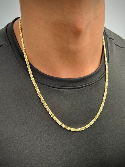 Cadena rustica 16.05gr / Largo 60cm / Oro Amarillo italy +4 M