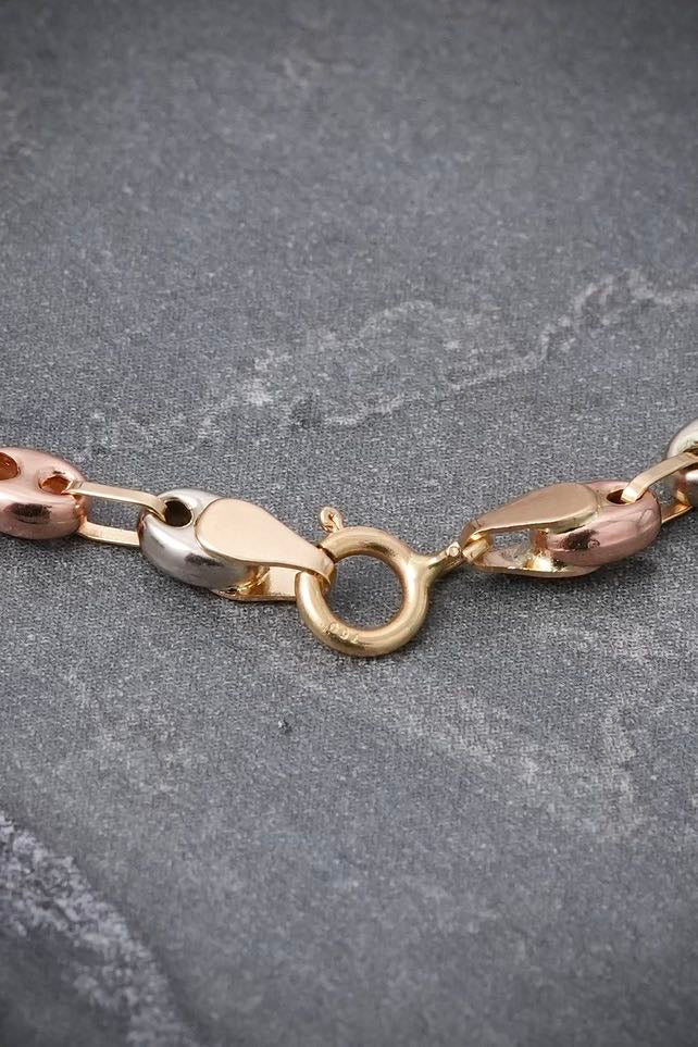 Pulso gc con herradura de caballo 2.3gr / Largo 18.5cm / Tres Oros Nac B