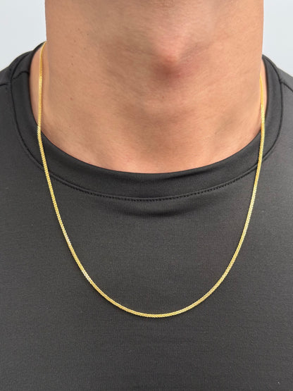 Cadena Franco 5.05gr / 60cm / 1.7mm — Oro Amarillo