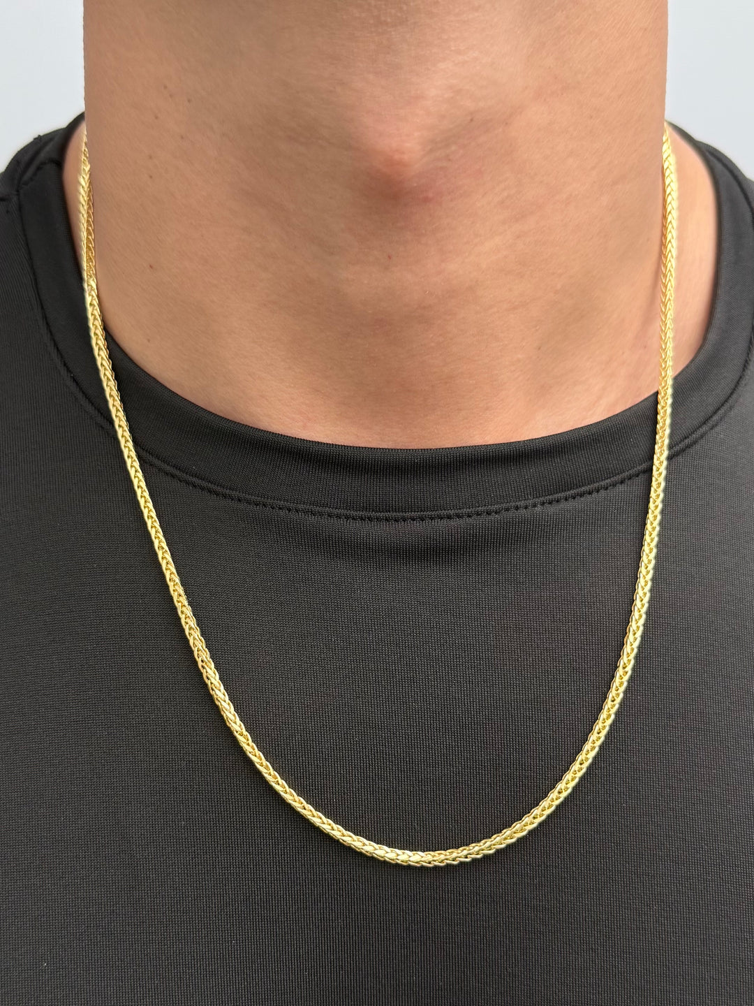 Cadena Franco 10.75gr / 65cm / 2.4mm — Oro Amarillo