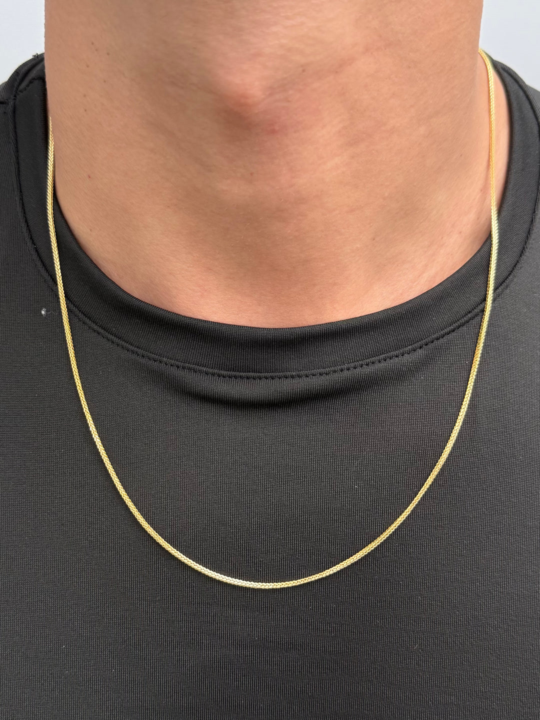 Cadena Franco 3.7gr / 60cm / 1.4mm — Oro Amarillo