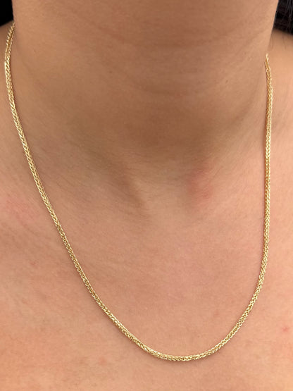 Cadena franco 5.2gr / Largo 50cm — Oro Amarillo