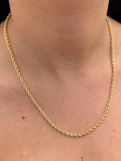 Cadena lazo 6.95gr / Largo 50cm — Oro Amarillo